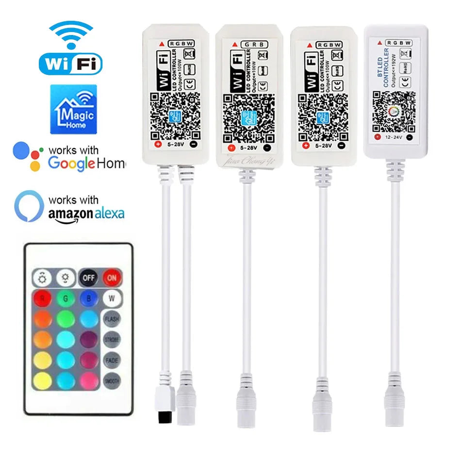 WiFi Smart LED Strip Controller — RGB App Control