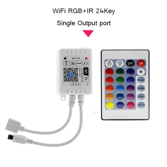 WiFi Smart LED Strip Controller — RGB App Control